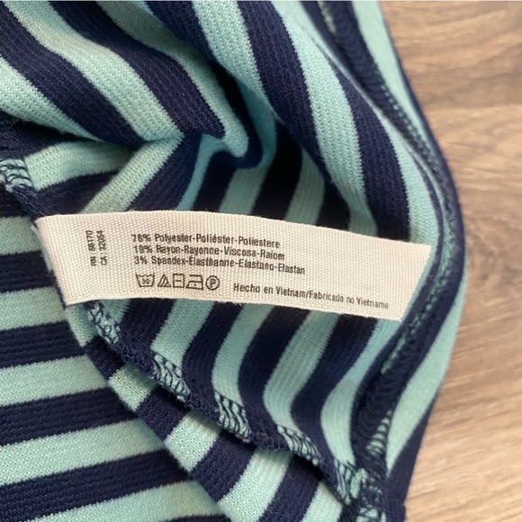 Free People Beach Blue Striped Dress - Picture 4 of 4